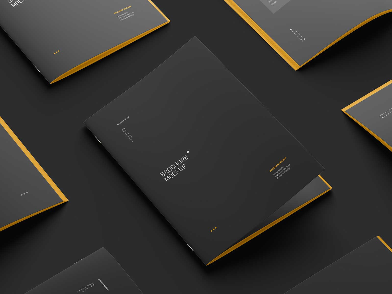 Realistic Brochure Free Psd Mockups The Free Mockup