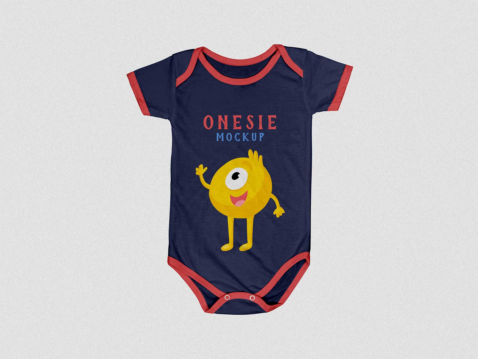 Baby Onesie Mockup PSD The Free Mockup