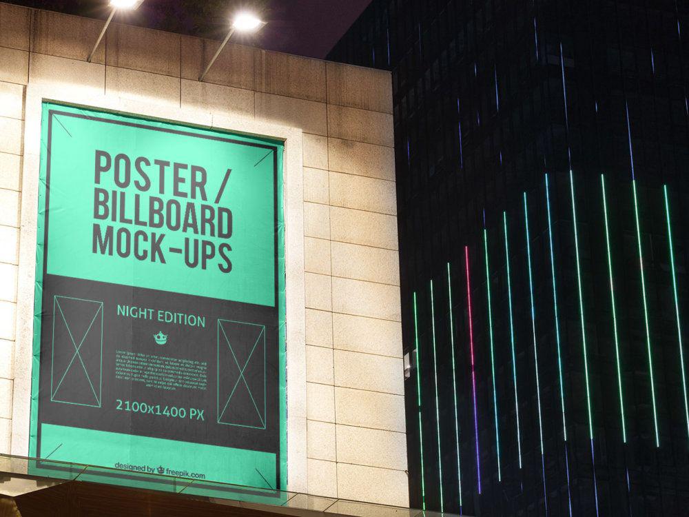 Download 10-Urban-Poster-Billboard-MockUps | Free Mockup