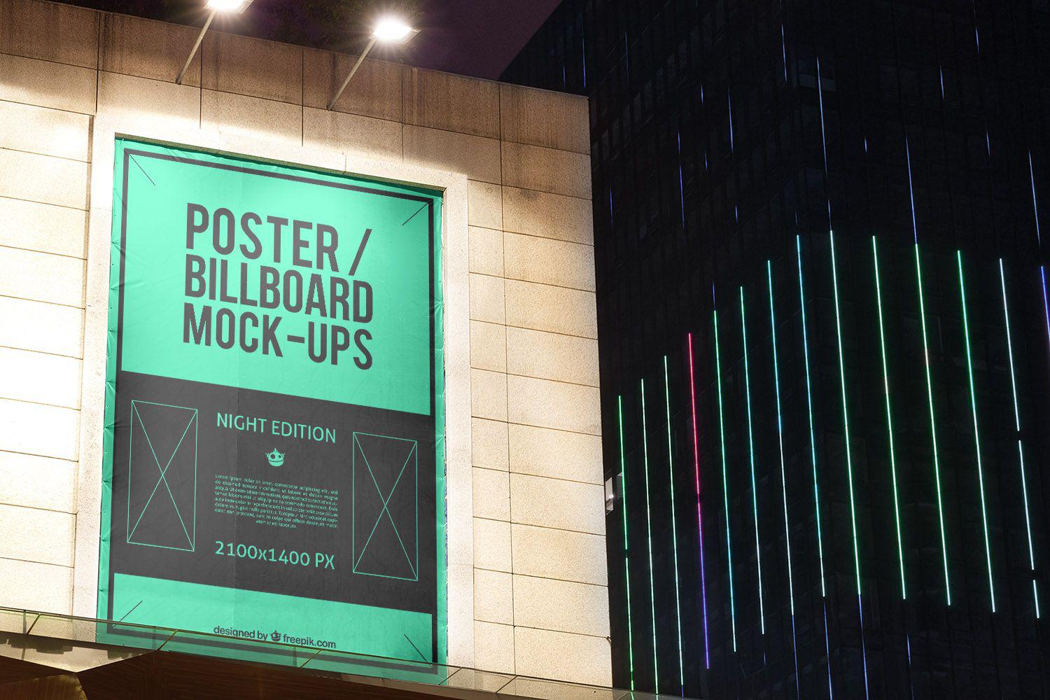 Download 10 Urban Poster Billboard Mockups Free Mockup