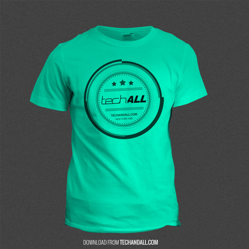 T-Shirt Mockup PSD with SmartObject | Free Mockup