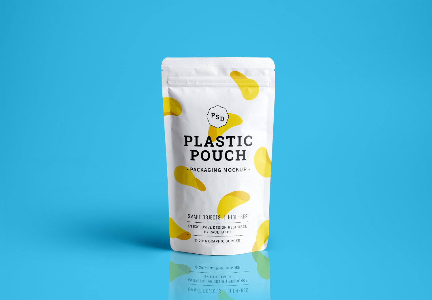 Plastic Pouch Packaging – Free PSD Mockup | Free Mockup
