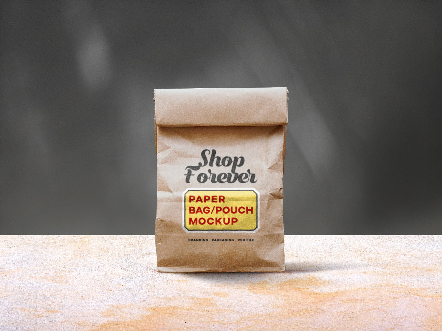Download Paper Bag/Pouch - Free PSD Mockup | Free Mockup