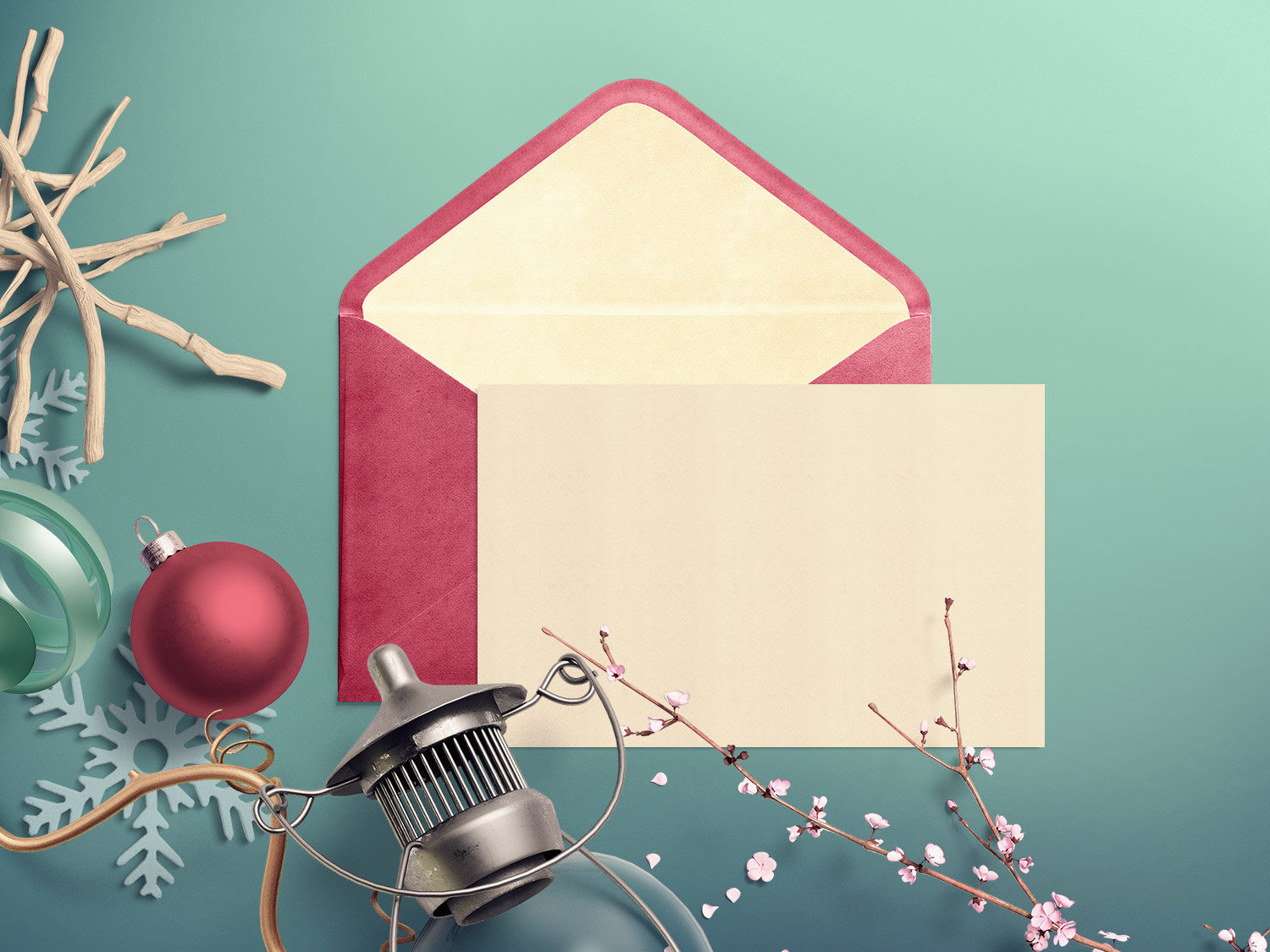 Download Free Xmas Scene Mockup | Free Mockup