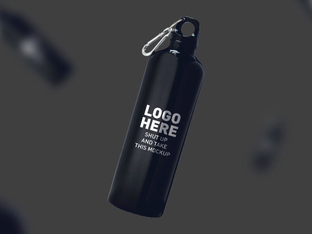 Bottle Free Mockup