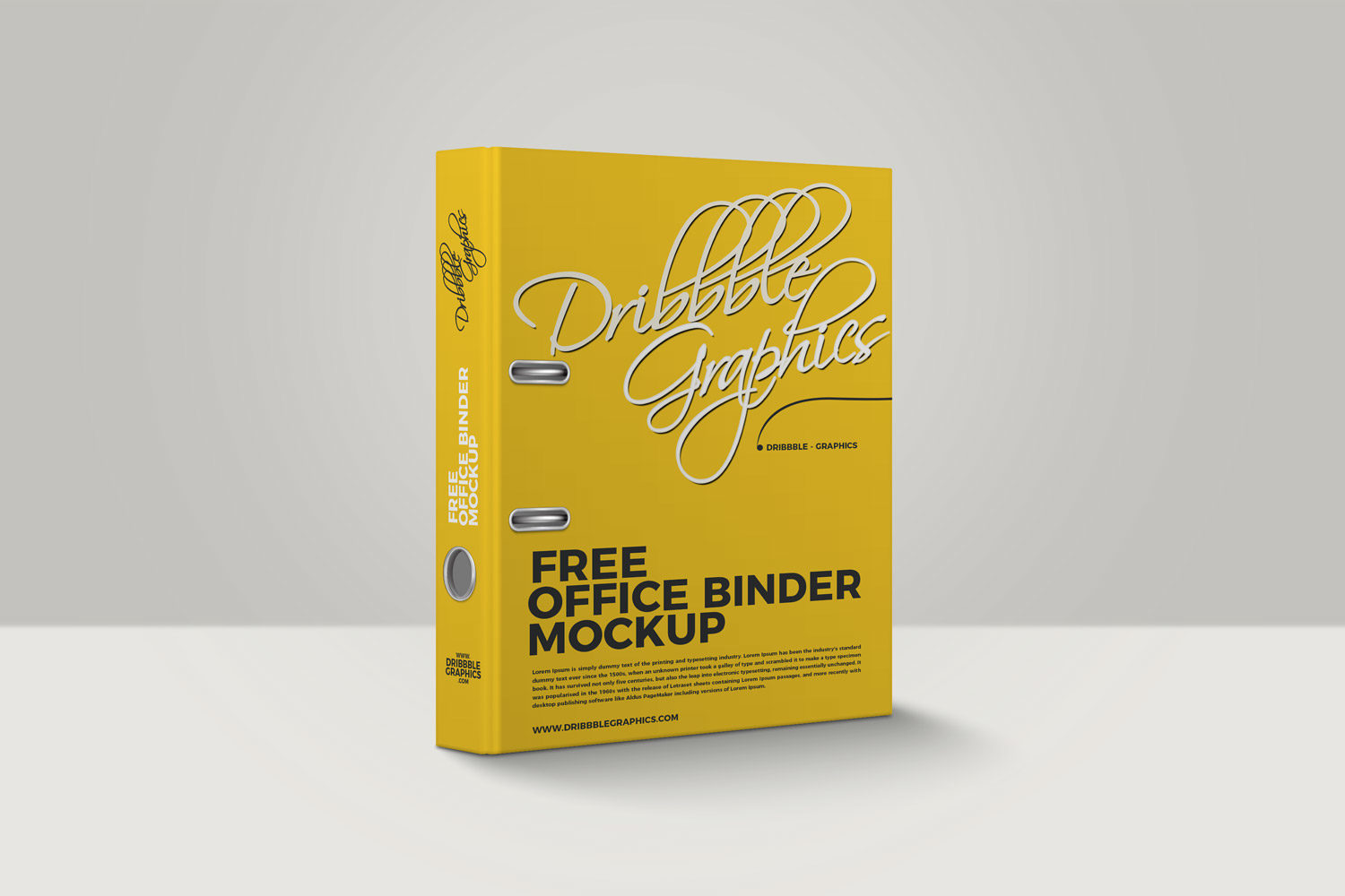 Download Free Office Binder Mockup | Free Mockup