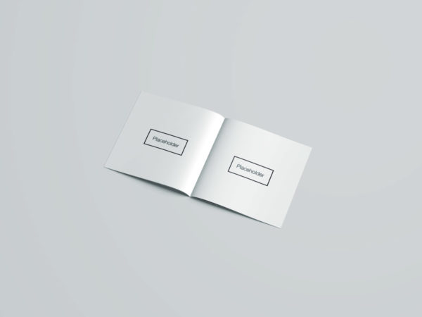 Square Brochure PSD Mockup | The Free Mockup