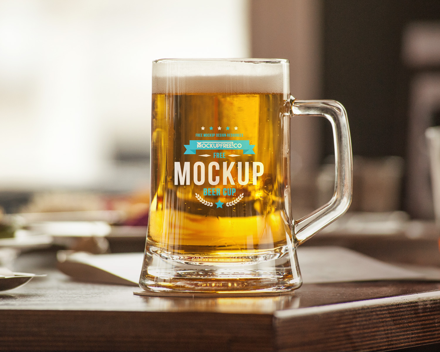 Download Beer Cup Free Mockup