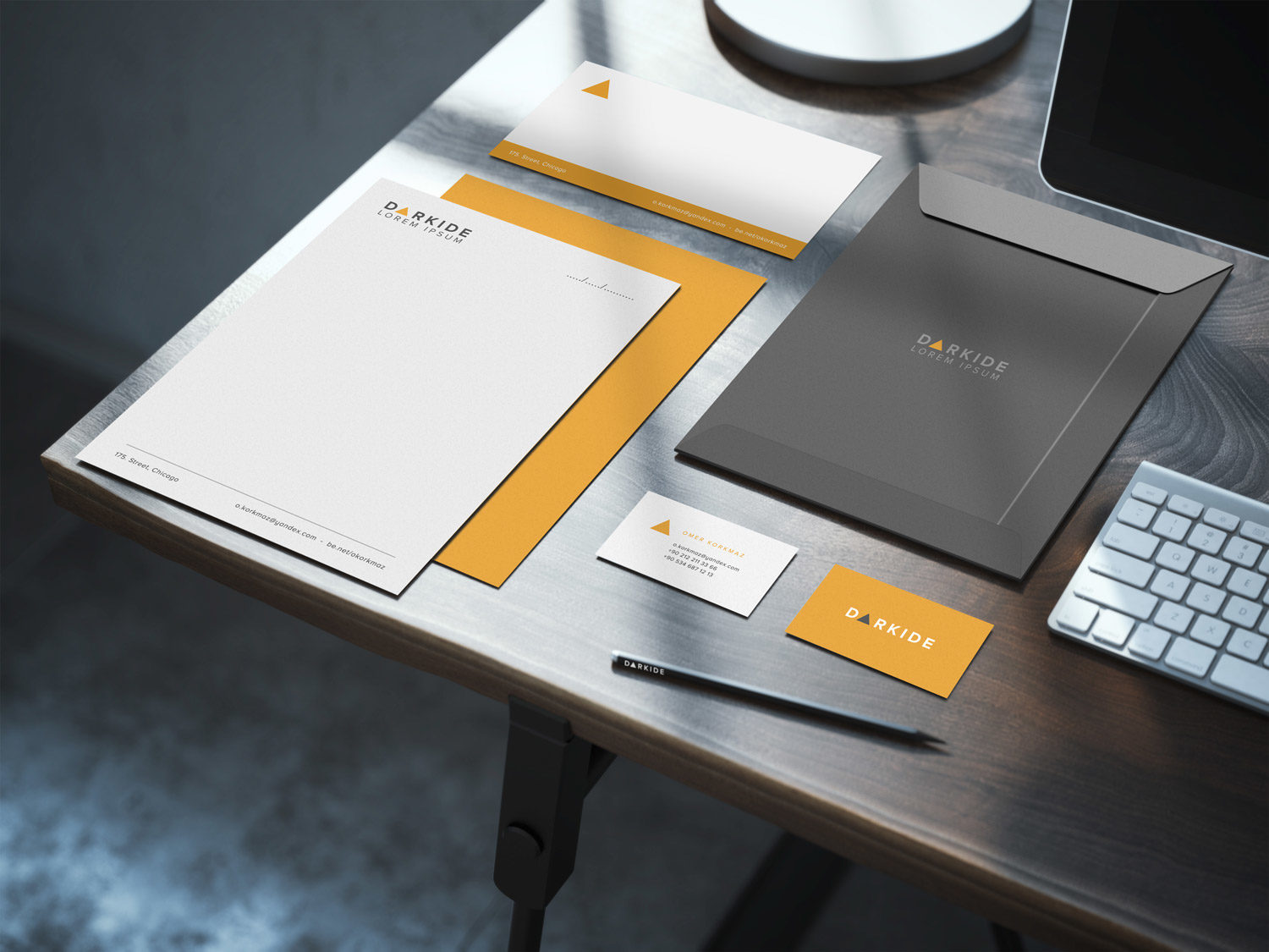 Corporate Identity Mockup Free PSD Free Mockup