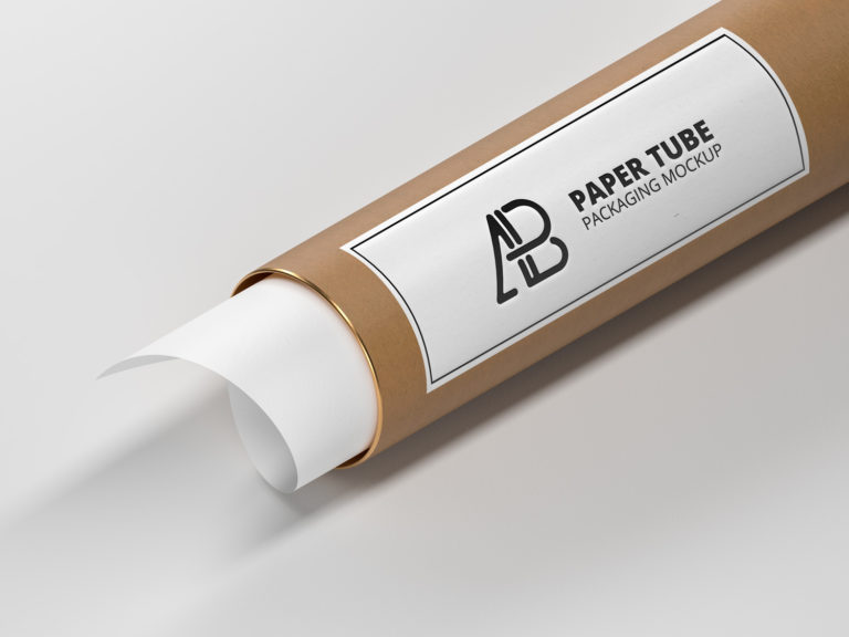 Download Paper Tube | Free Mockup