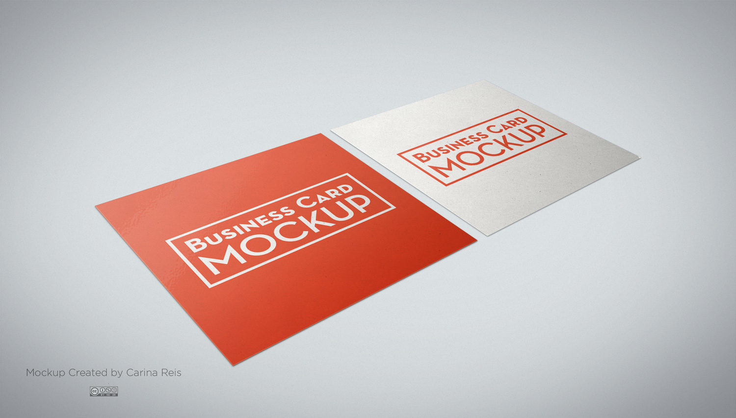 Download Free Square Business Card Mockup | Free Mockup