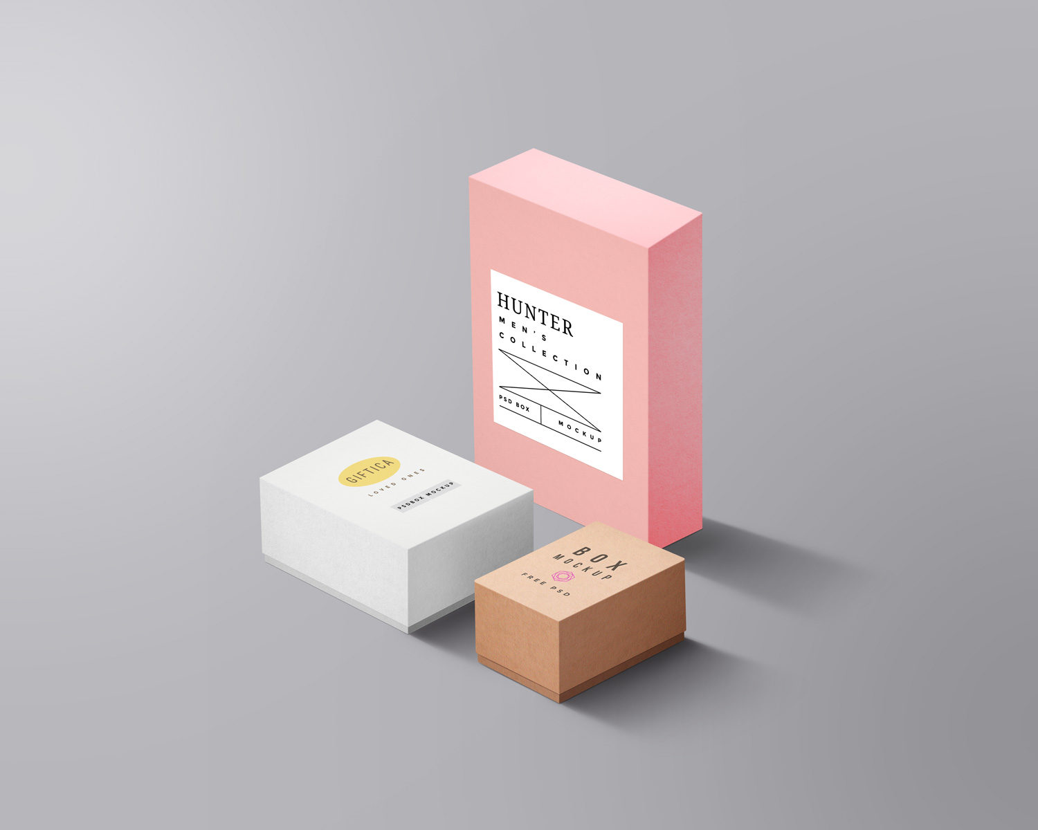 Download Packaging Boxes Mockup Free Mockup PSD Mockup Templates