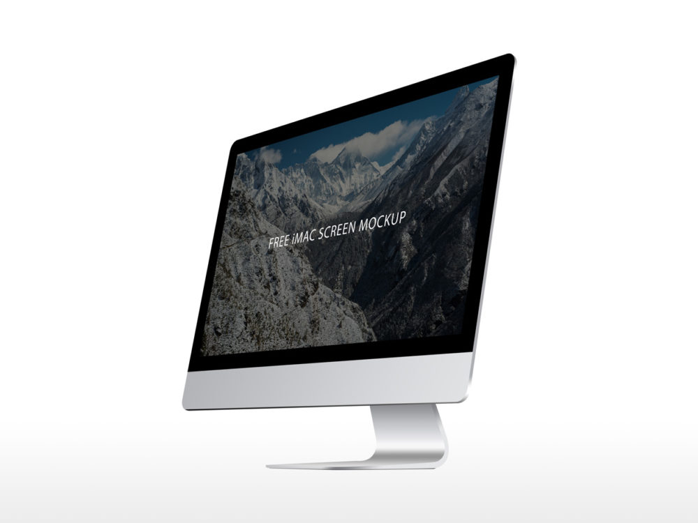 iMac Screen 5k Mockup