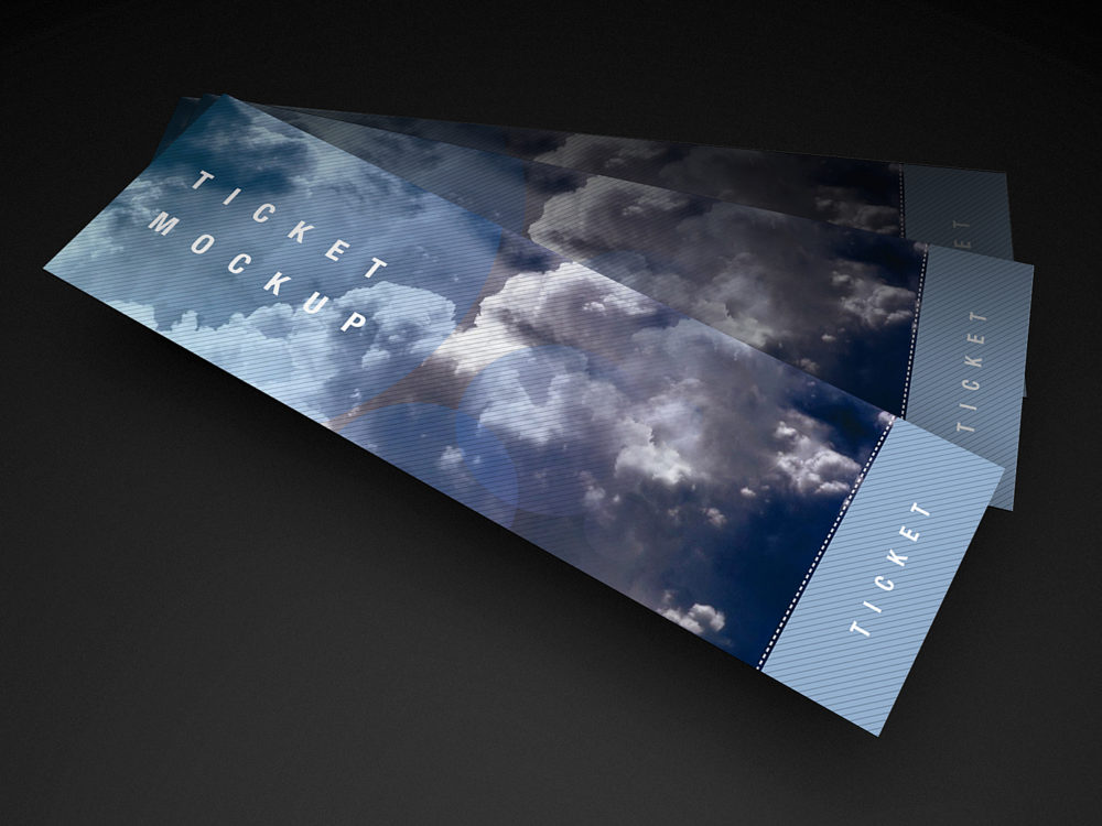 Free-Ticket-Mockup-02 | Free Mockup