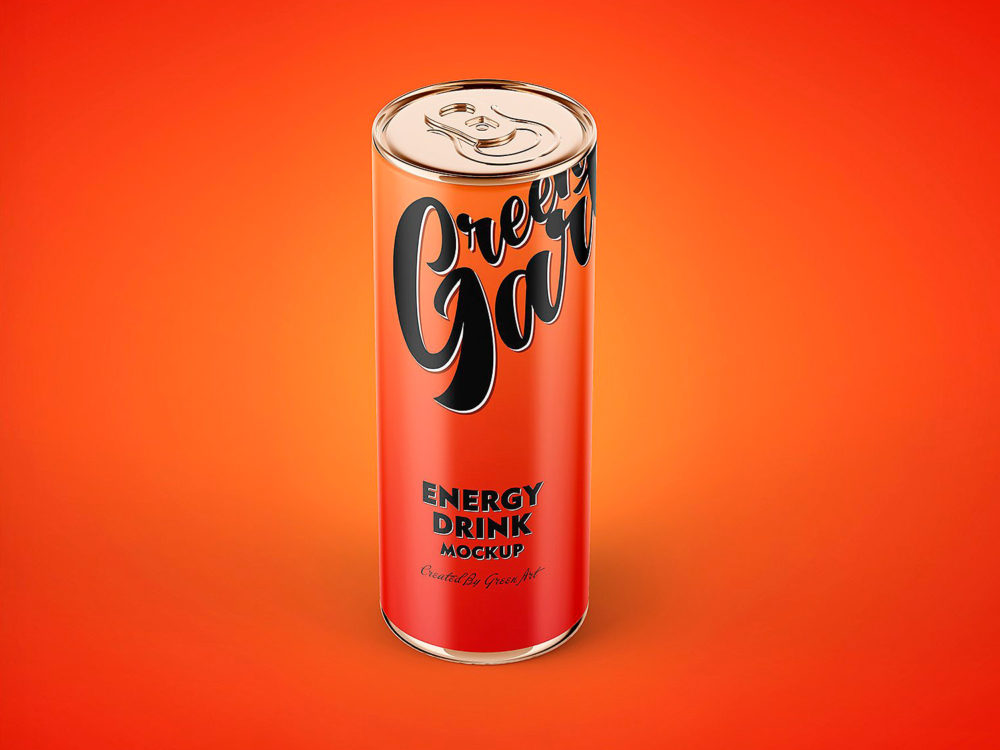 Download Energy-Drink-Can-Mockup-Free-01 | Free Mockup