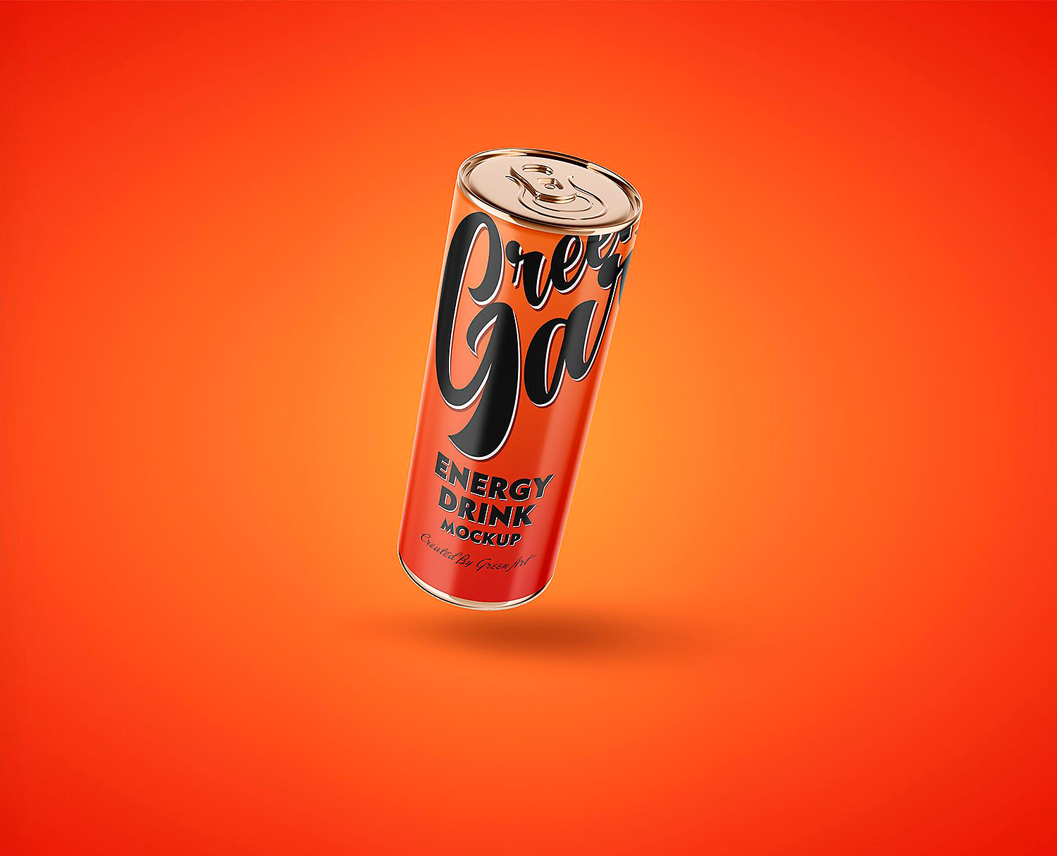 Download Energy Drink Can Mockup Free | Free Mockup