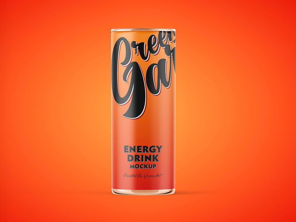 Download Energy-Drink-Can-Mockup-Free-03 | Free Mockup