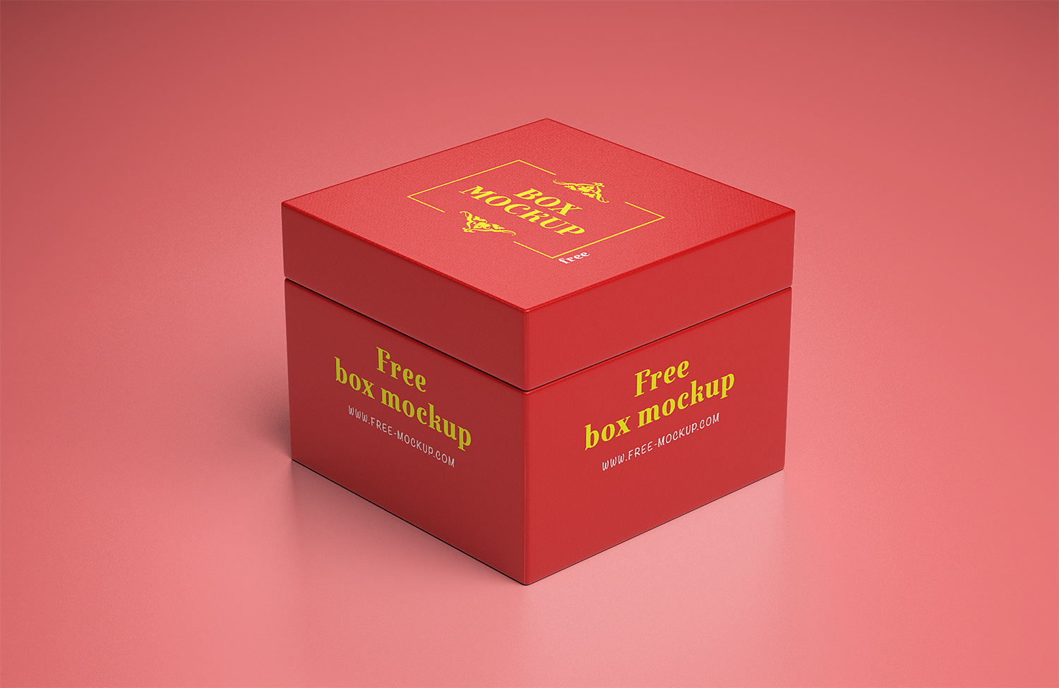 Gift Box Mockup Free | Free Mockup
