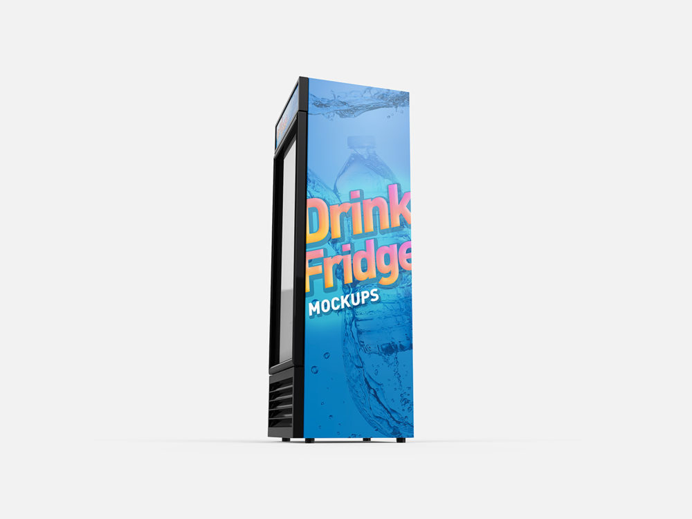 Download Free-Drink-Fridge-Refrigerator-Mockups-02 | Free Mockup