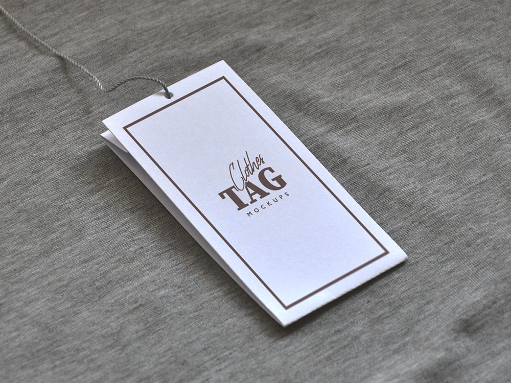 Clothes Label Tags Mockups