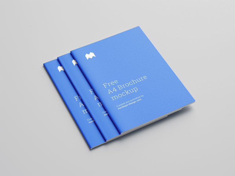 Download Free-A4-Brochure-Mockup-02 | Free Mockup