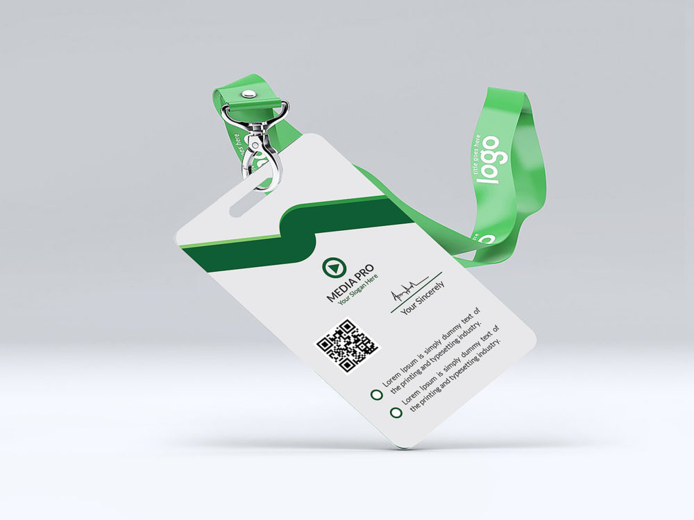 ID Card Free Mockup