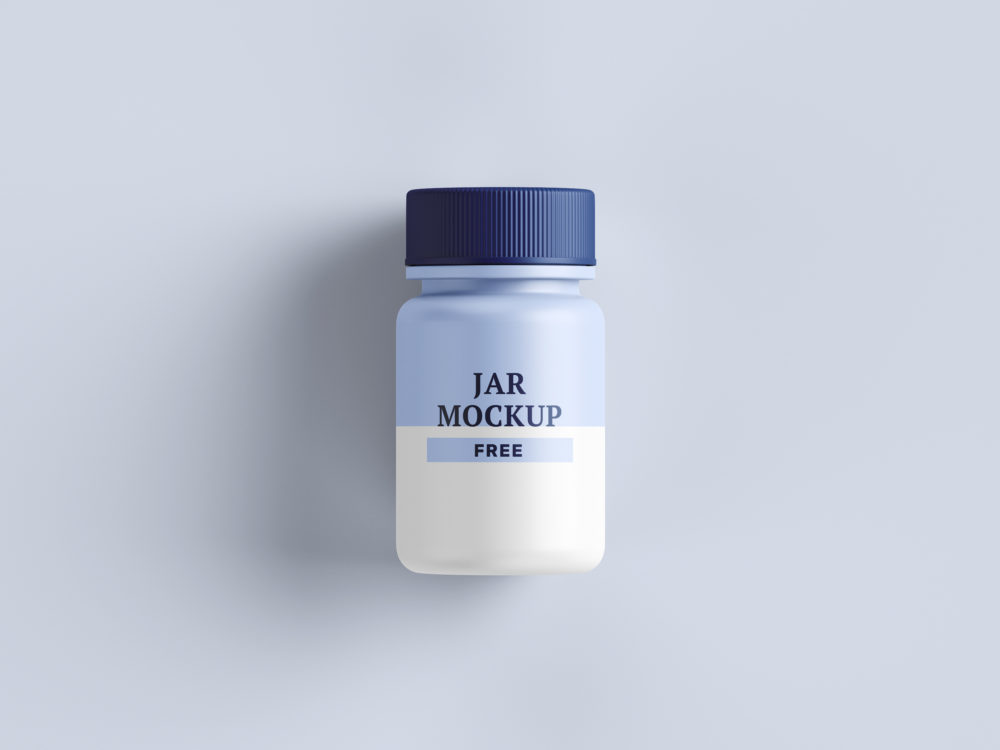 Download Pharmaceutical-Jar-Mockup-Free-02 | Free Mockup