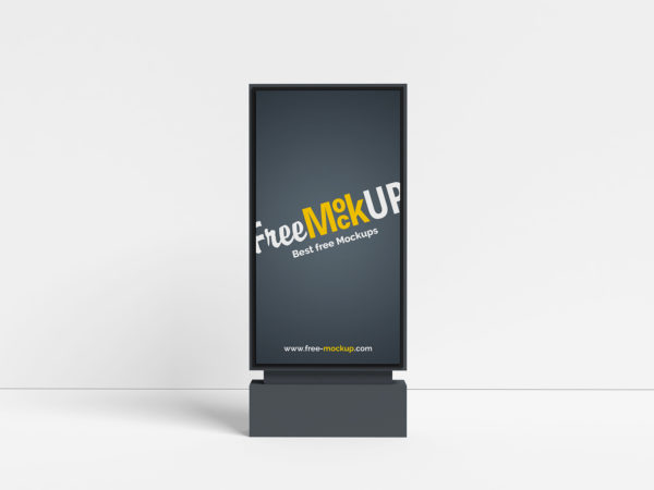Download Street billboard mockup | Free Mockup