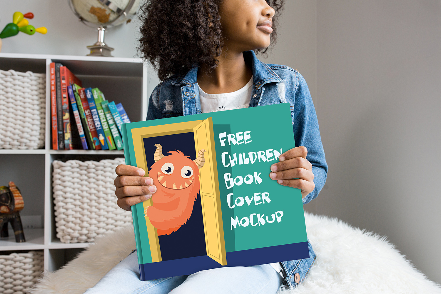 Download Free Children Book Cover Mockup | Free Mockup