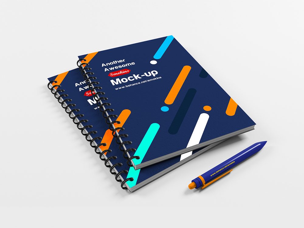 Free-Notebook-Mock-Up-01 | Free Mockup