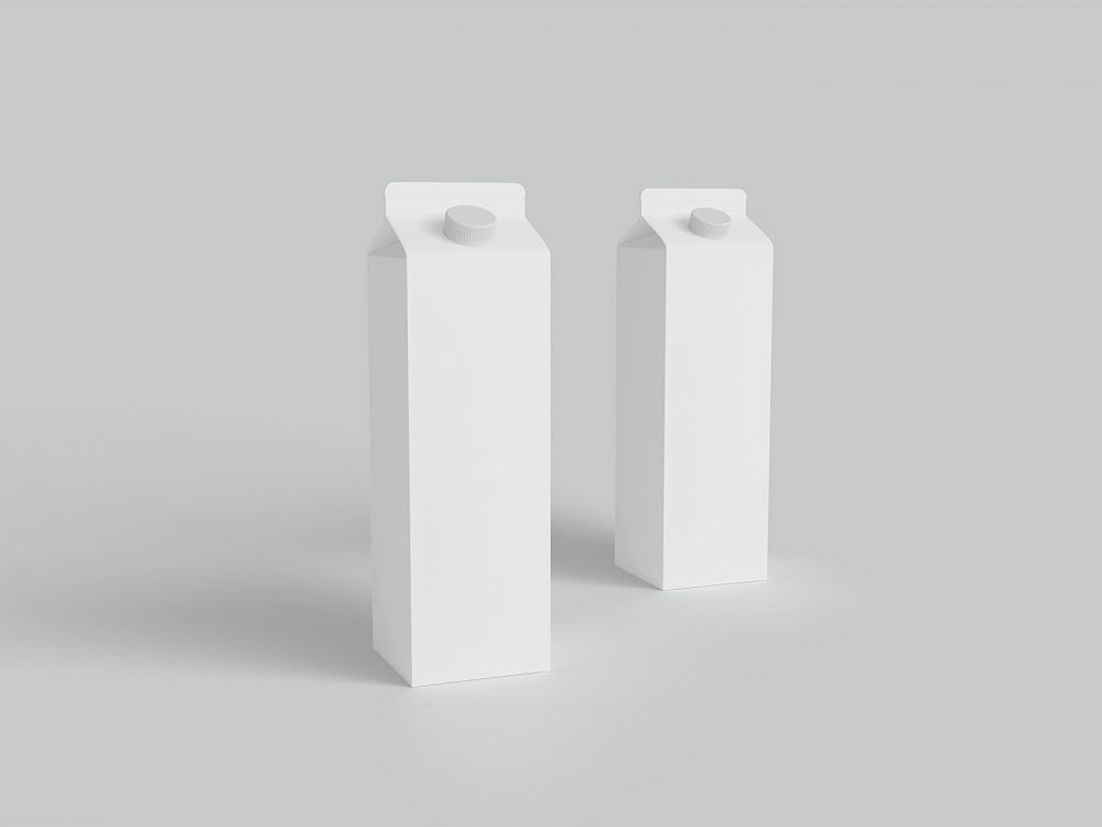 Free-Milk-Carton-Packaging-Mockup-02 | Free Mockup