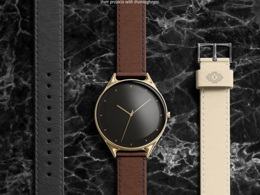 Free wrist watch mockup Idea