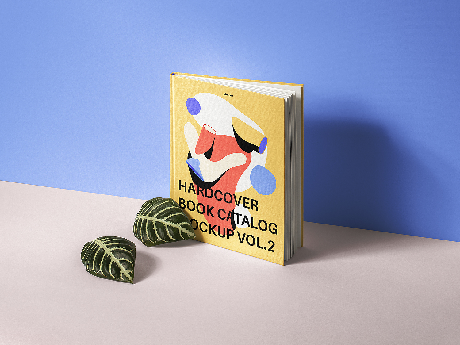 Download Hardcover Book Catalog Mockup | Free Mockup