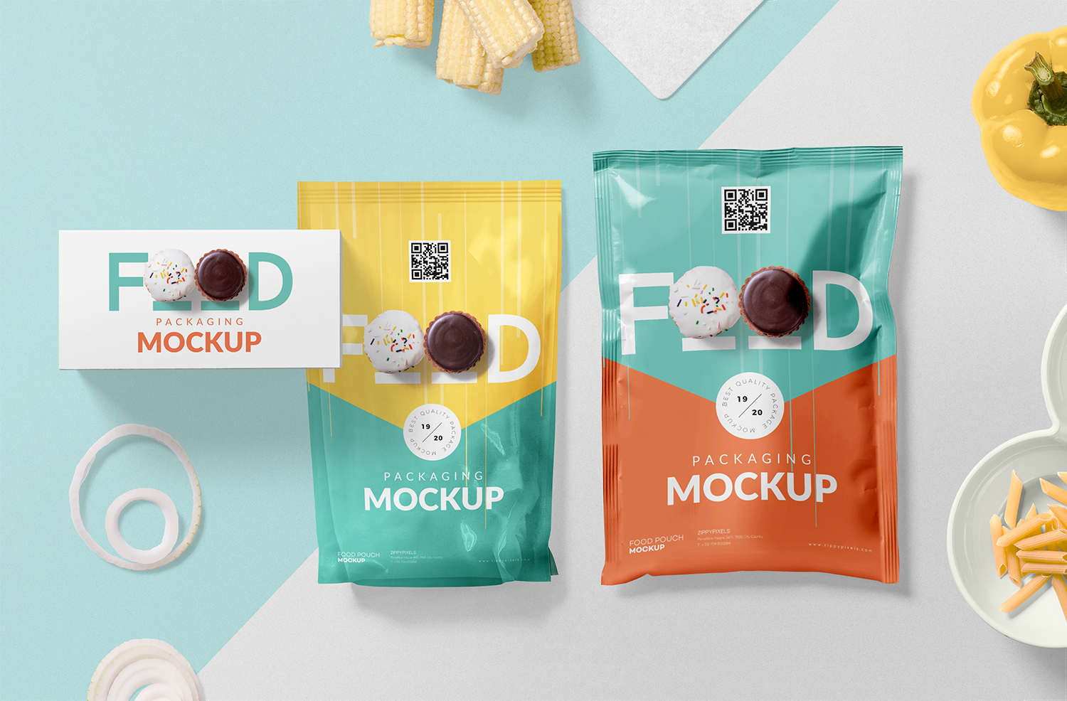Download Free Food Packaging Mockup PSD | Free Mockup