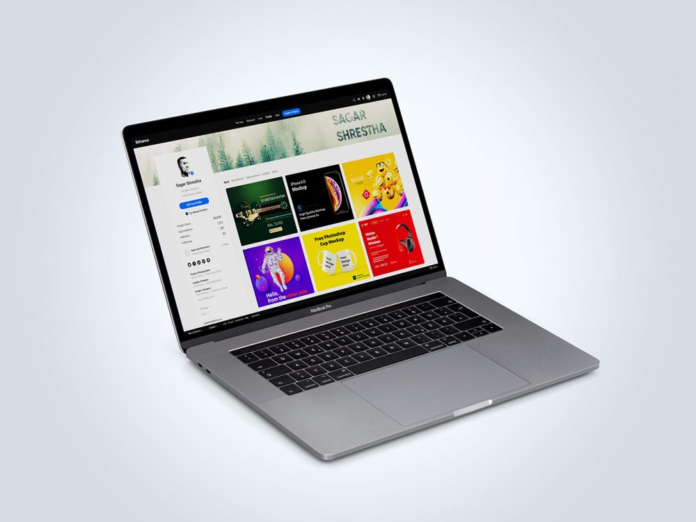 Download Free-MacBook-Pro-Mockup-PSD-01 | Free Mockup