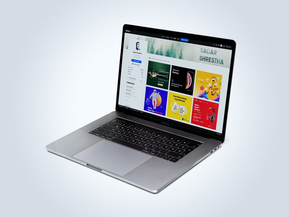 Download Free-MacBook-Pro-Mockup-PSD-02 | Free Mockup