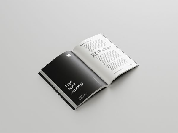 Free Book Mockup | The Free Mockup