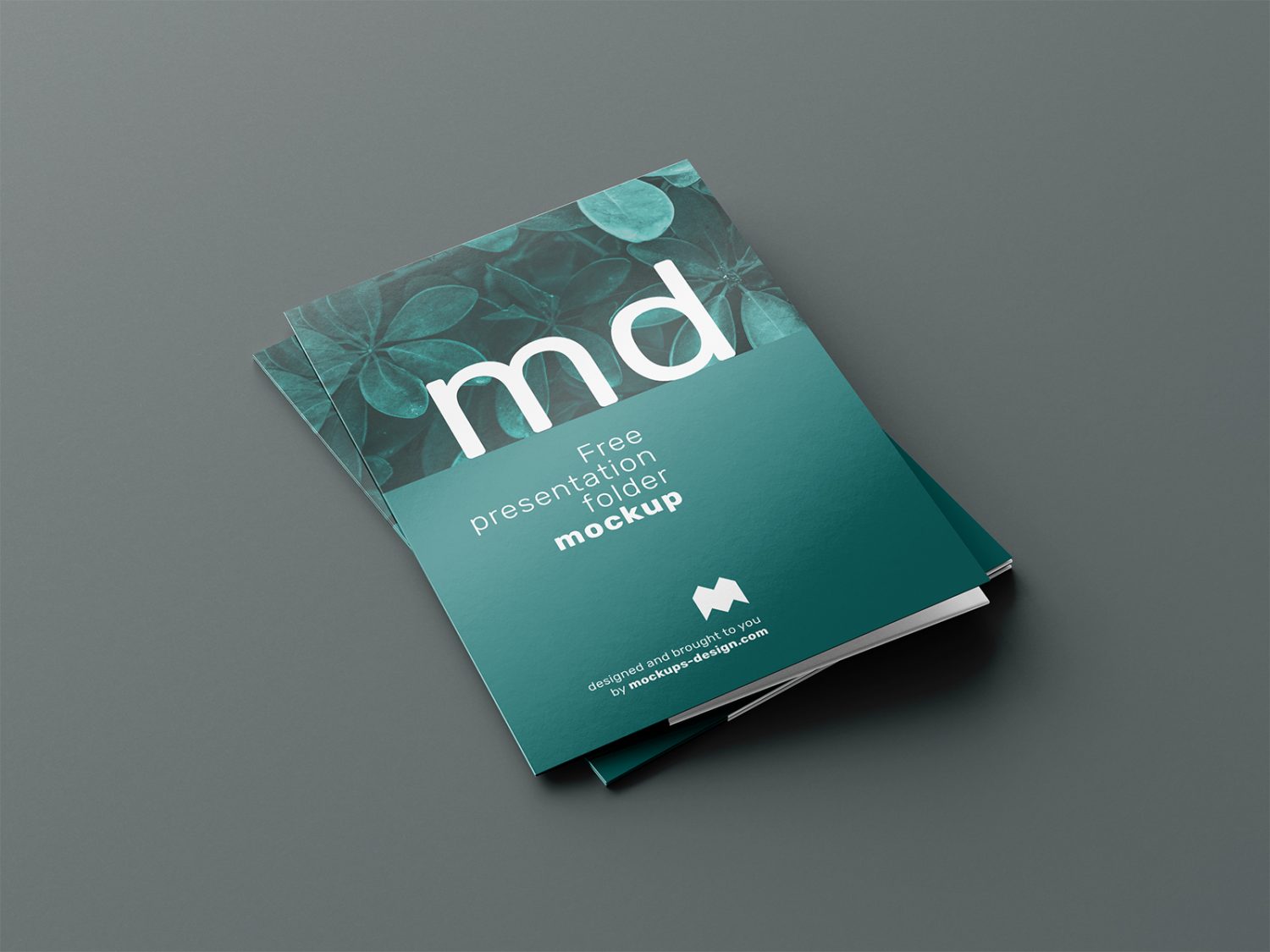 Free Branding Presentation Folder Mockup 02 | Free Mockup