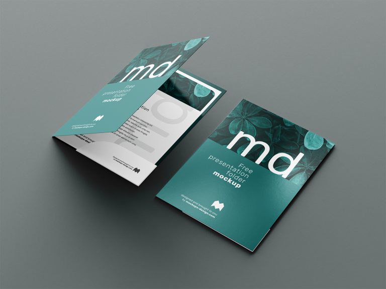 Download Free Branding Presentation Folder Mockup 03_01 | Free Mockup
