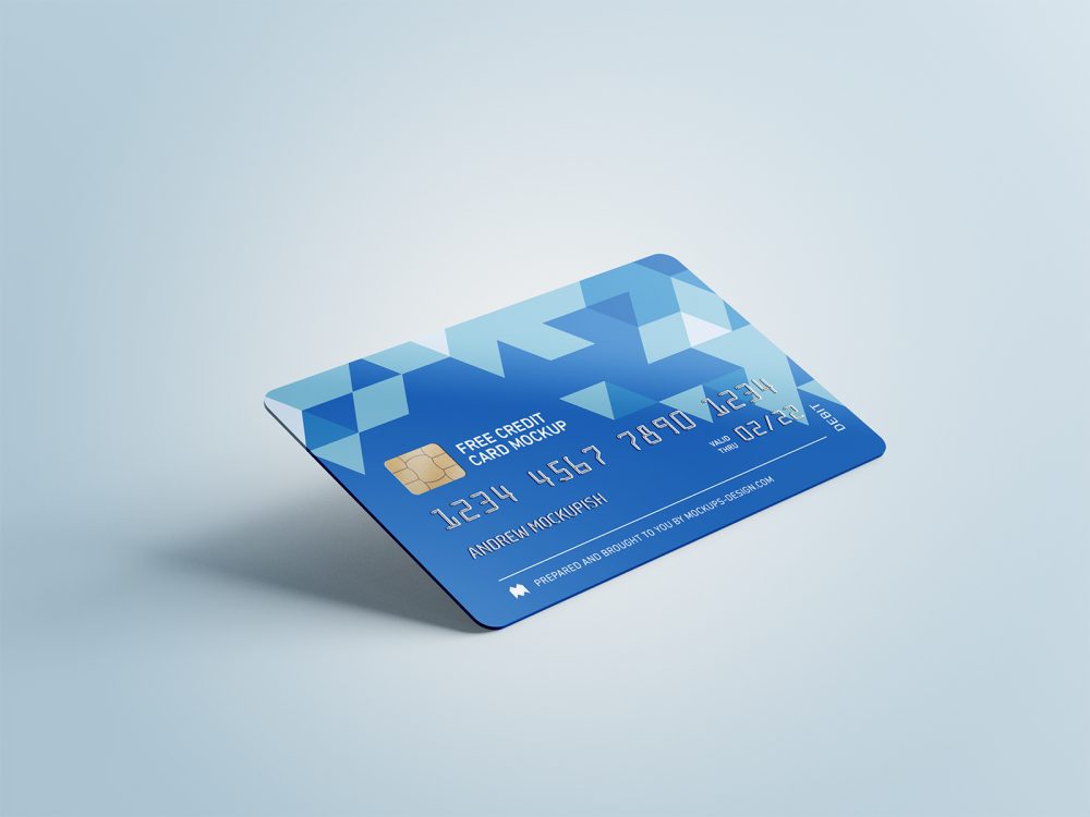 Download Free Credit Card Mockup PSD 03 | Free Mockup
