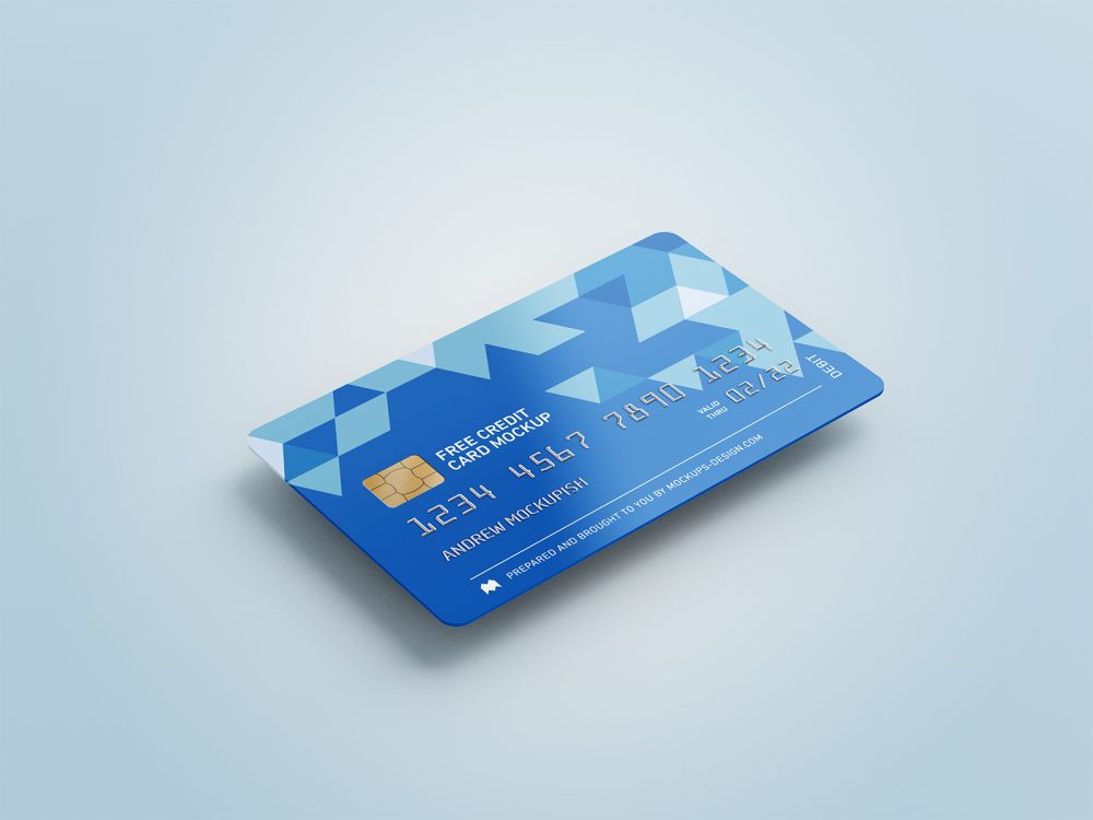 Download Free Credit Card Mockup PSD 05 | Free Mockup