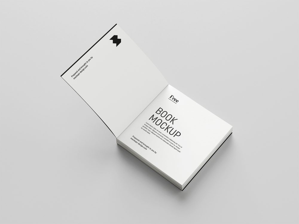 Download Free Square Book Mockup 04 | Free Mockup