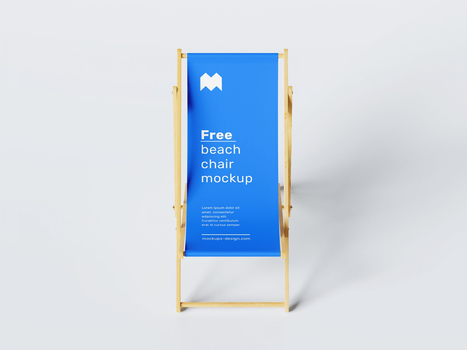 Download Free Beach Chair Mockup 02 | Free Mockup