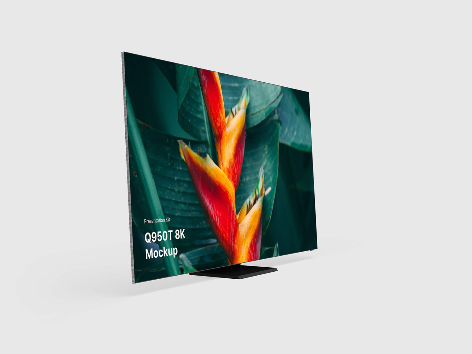 Download Free Smart TV PSD Mockup 01 | Free Mockup