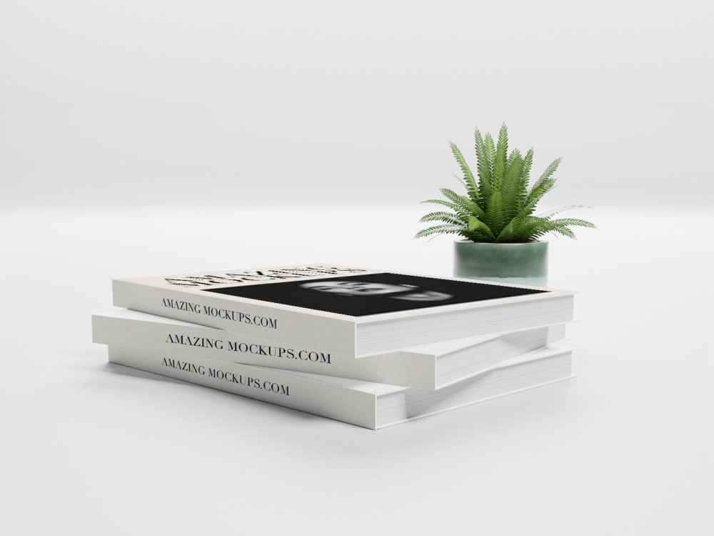 Free Hardcover Book Mockup