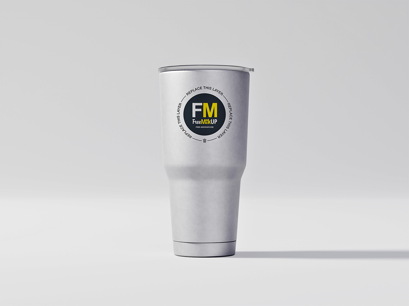 Basic Tumbler Free Mockup — Free Mockup World