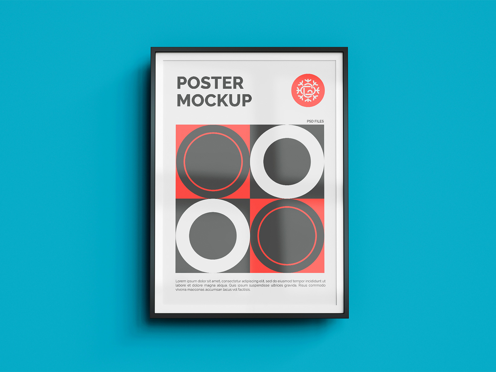 Free Poster Frame Mockup