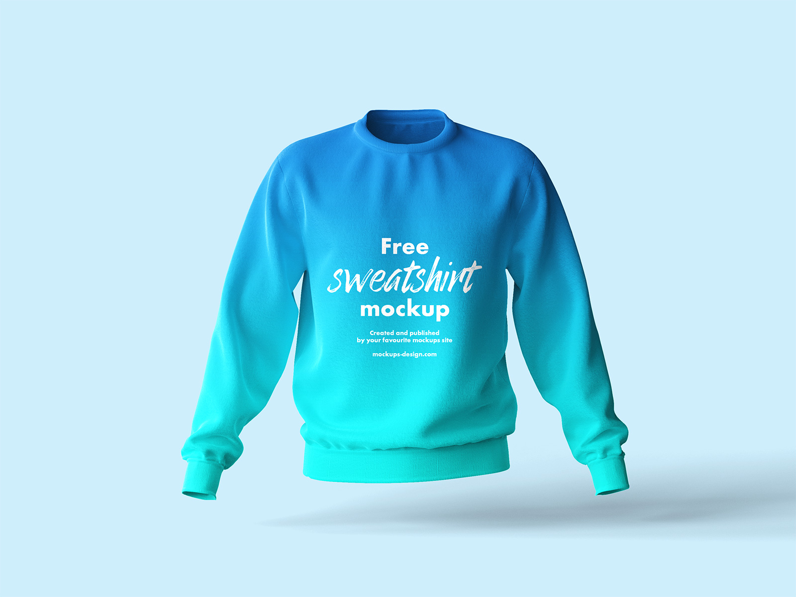 Free Sweatshirt Apparel PSD Mockup | The Free Mockup