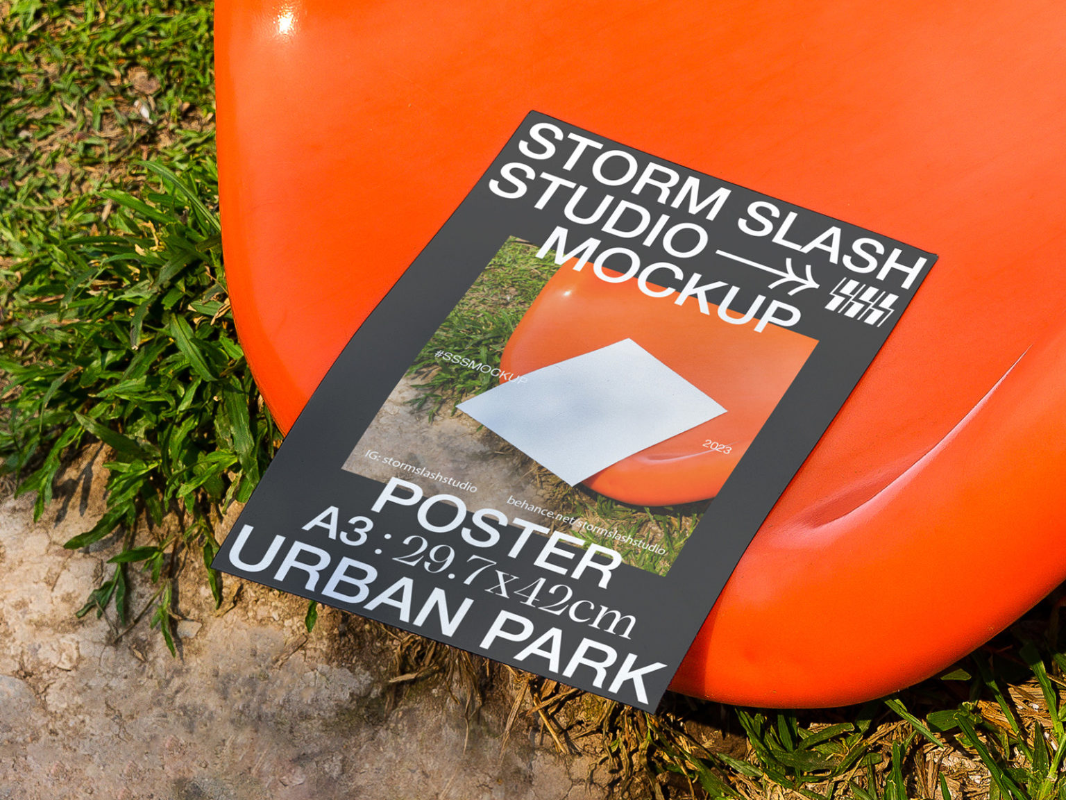 Outdoor Poster Mockup Free PSD | The Free Mockup