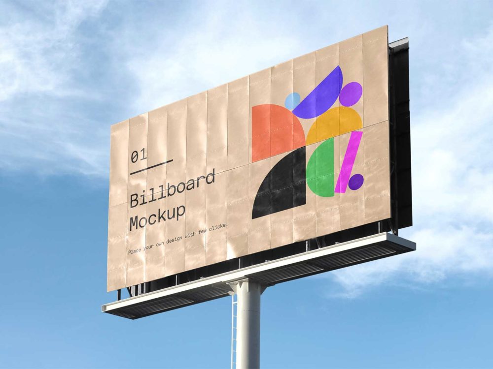 Billboard Poster Street Mockups: Advertise Boldly with Urban Impact